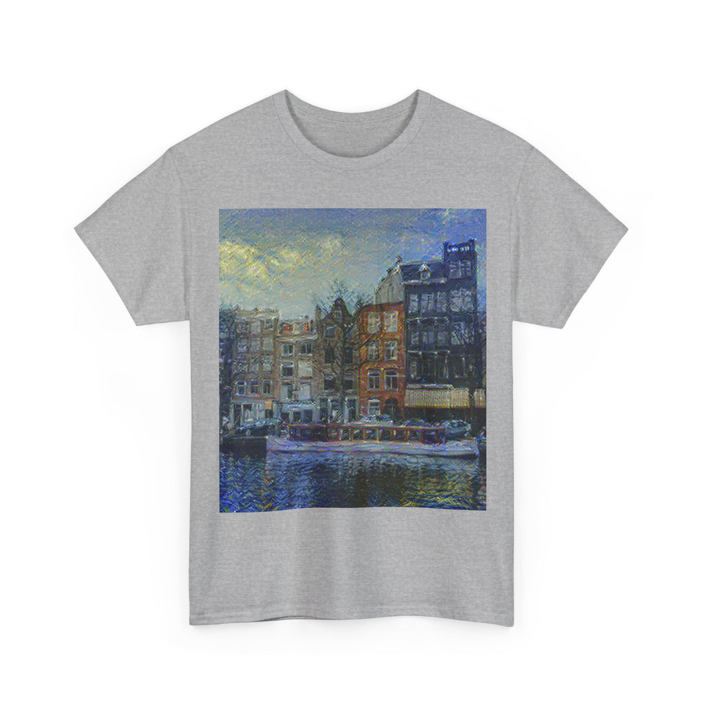 Amsterdam Canal Ring in Starry Night Style | Vincent van Gogh Inspired Art