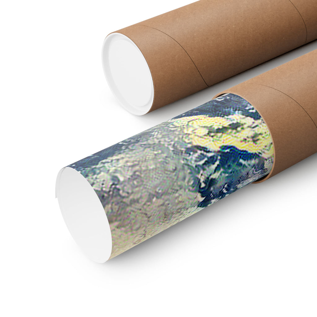 Edinburgh Old Town in The Great Wave off Kanagawa Style | Katsushika Hokusai Inspired Art