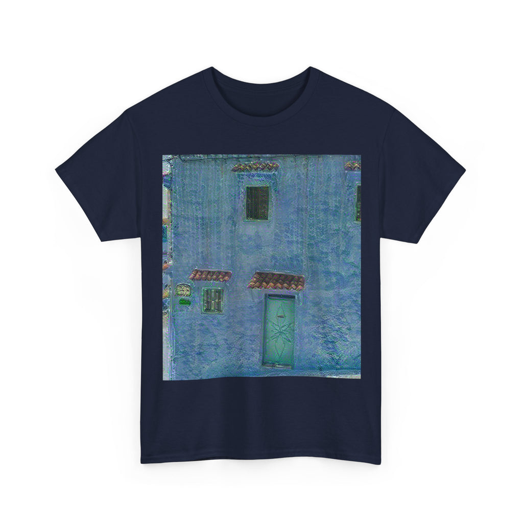 Chefchaouen in Water Lilies Style | Claude Monet Inspired Art