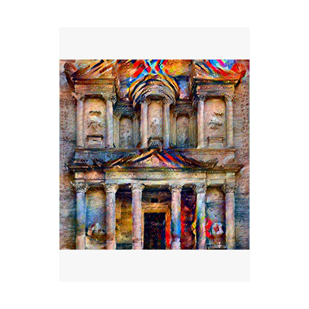Petra in Composition Vii Style - Poster Print