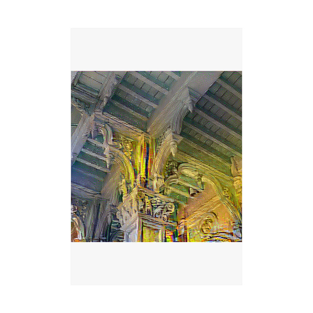 Zanzibar Stone Town in Cafe Terrace at Night Style | Vincent van Gogh Inspired Art