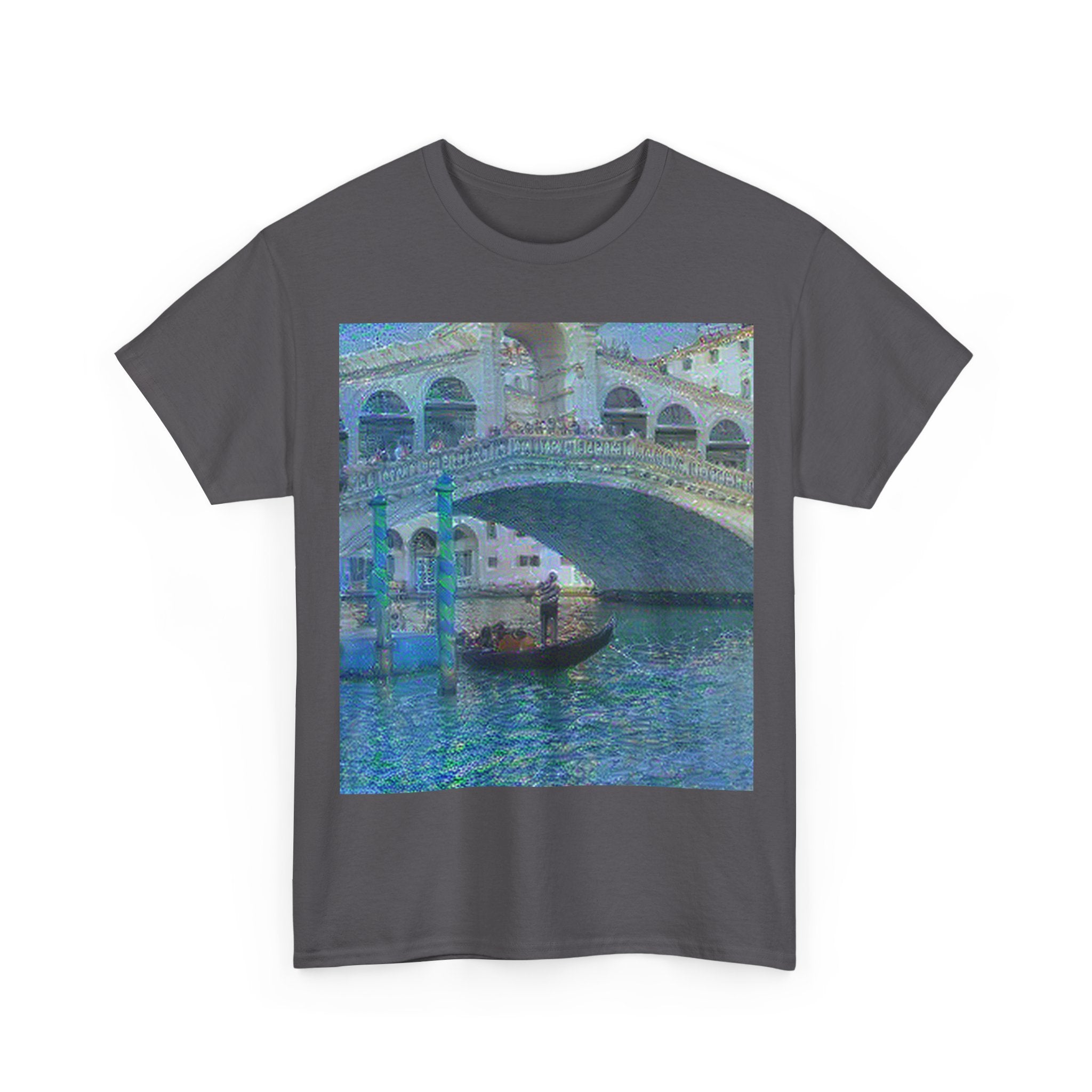 Rialto Bridge in Water Lilies Style | Claude Monet Inspired Art