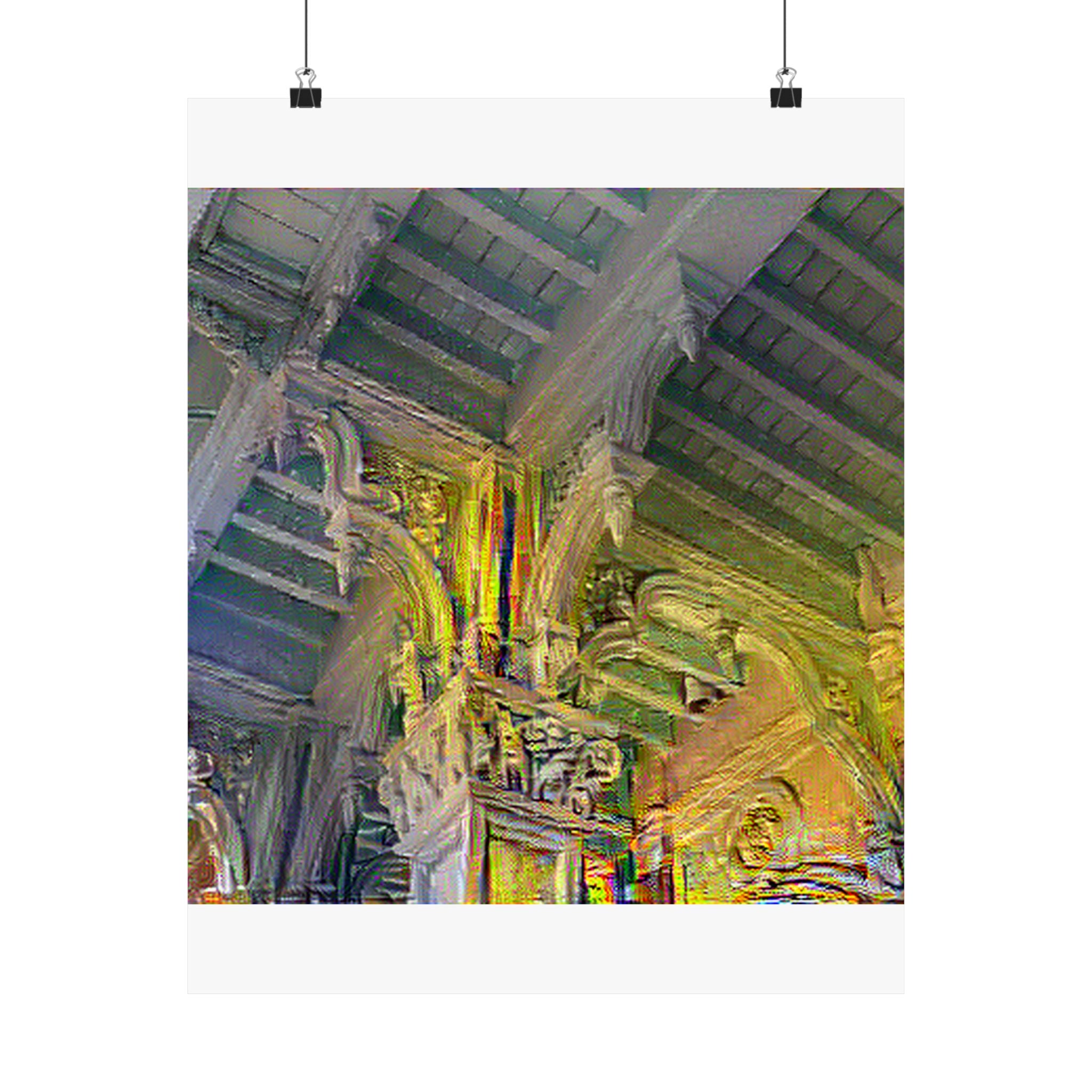 Zanzibar Stone Town in Cafe Terrace at Night Style | Vincent van Gogh Inspired Art