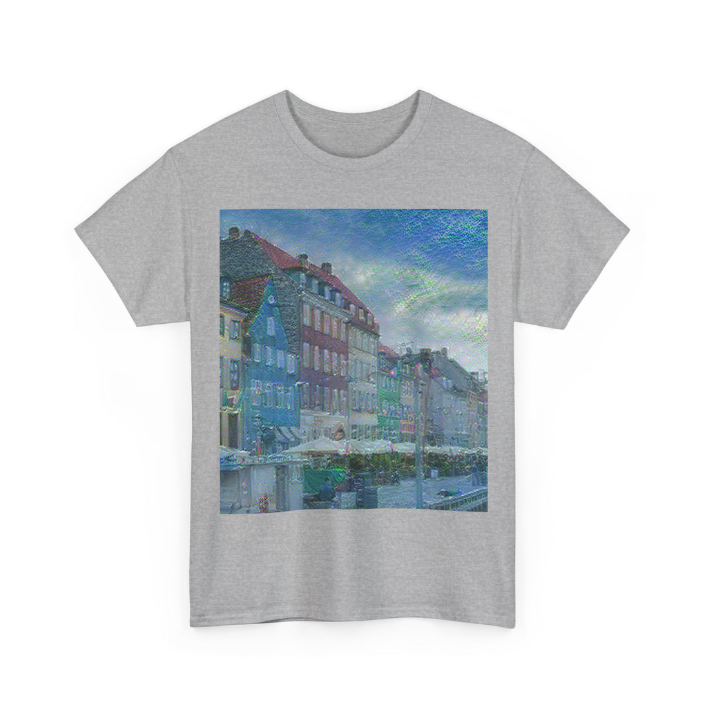 Nyhavn in Water Lilies Style | Claude Monet Inspired Art