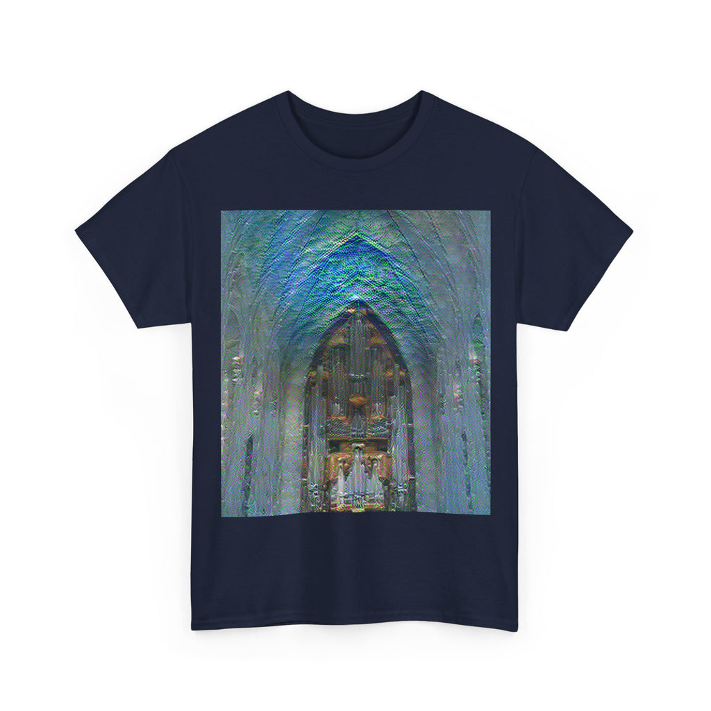 Hallgrimskirkja in Water Lilies Style | Claude Monet Inspired Art