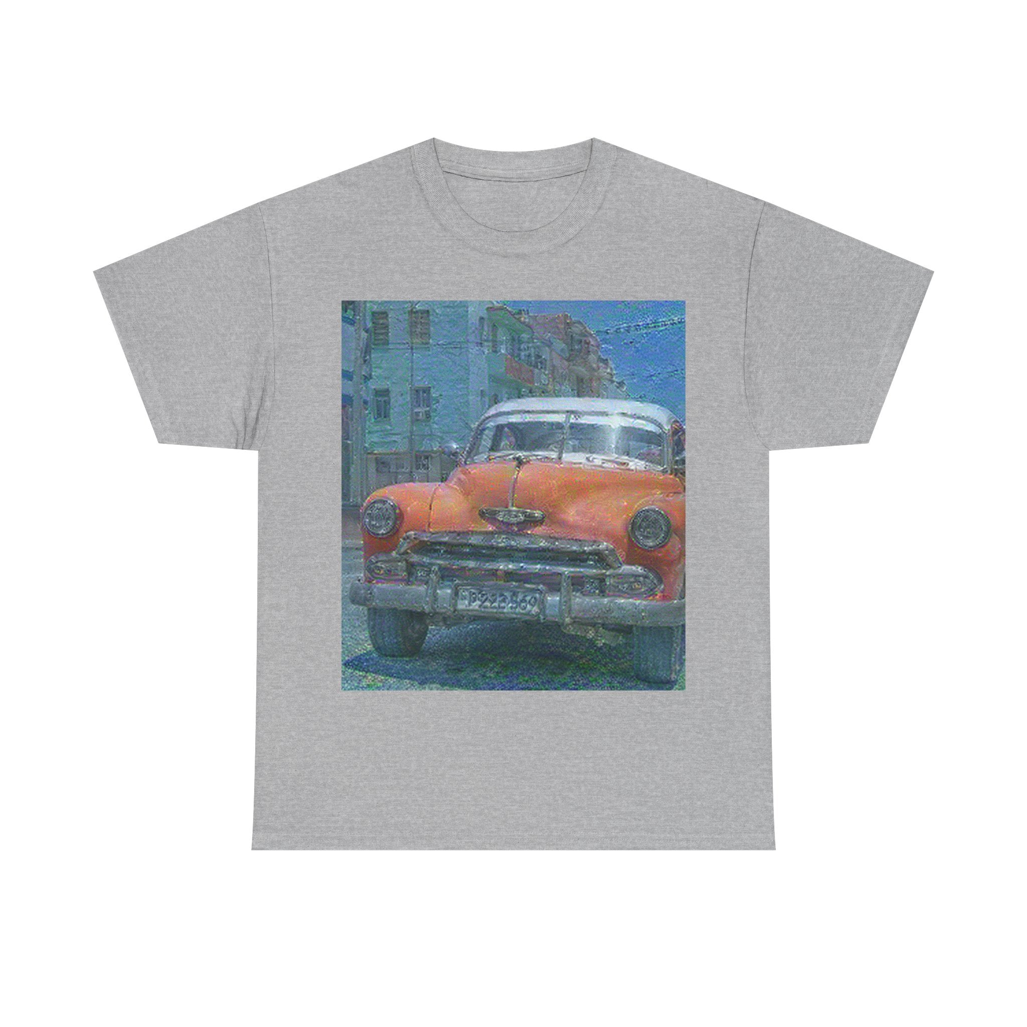 Old Havana in Water Lilies Style | Claude Monet Inspired Art