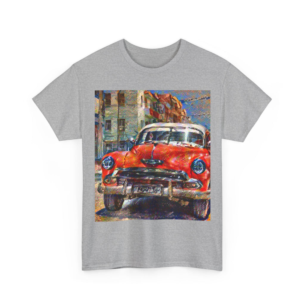 Old Havana in Composition VII Style | Wassily Kandinsky Inspired Art