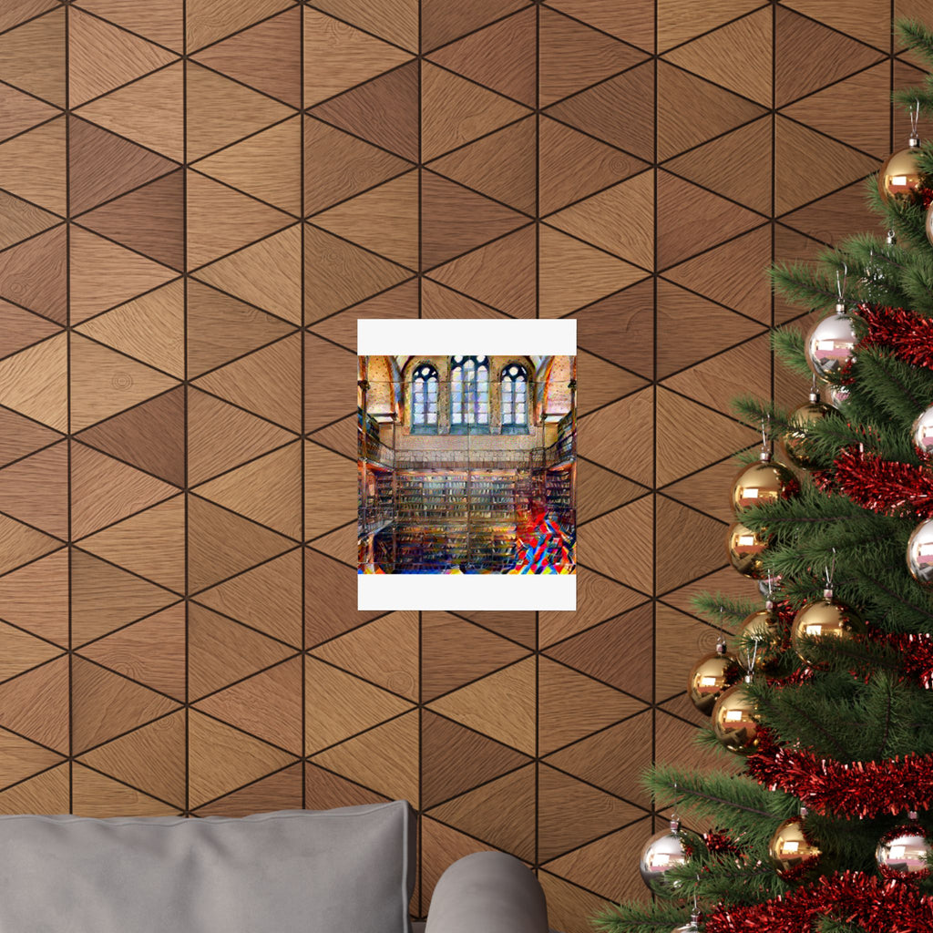 Rijksmuseum in Composition VII Style | Wassily Kandinsky Inspired Art