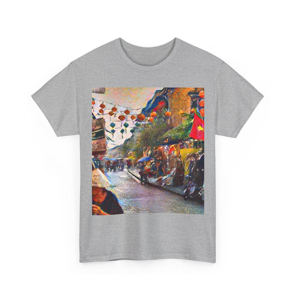 Hoi An Ancient Town in Composition VII Style | Wassily Kandinsky Inspired Art