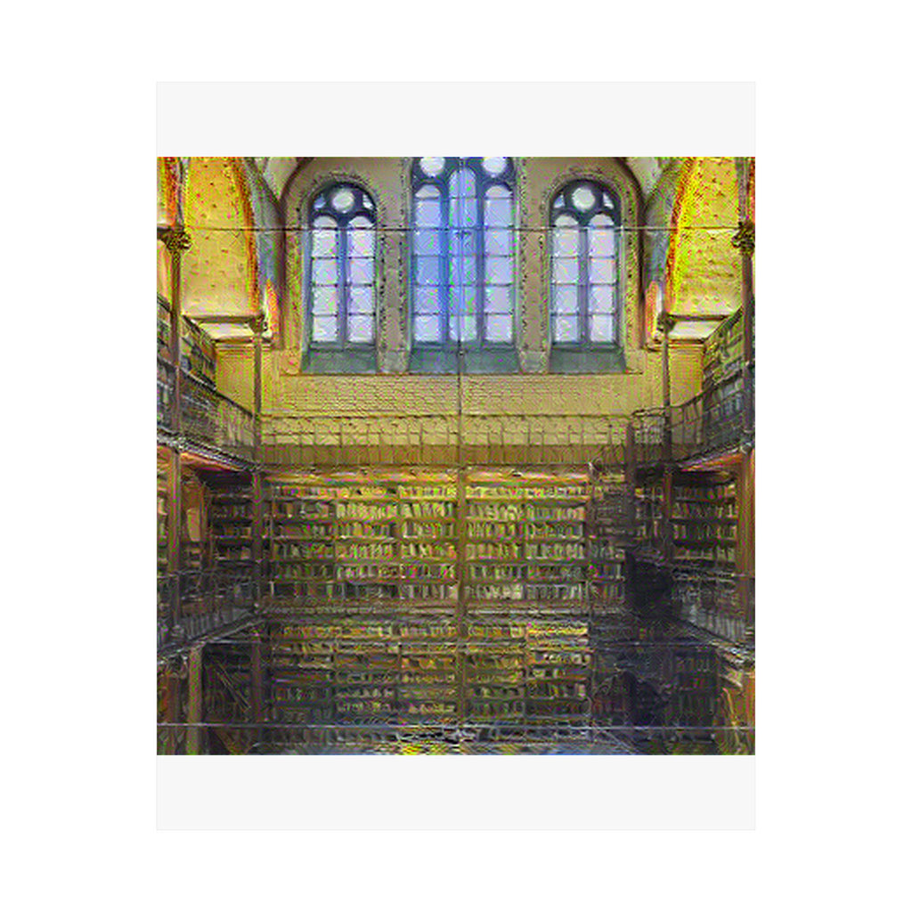 Rijksmuseum in Cafe Terrace at Night Style | Vincent van Gogh Inspired Art