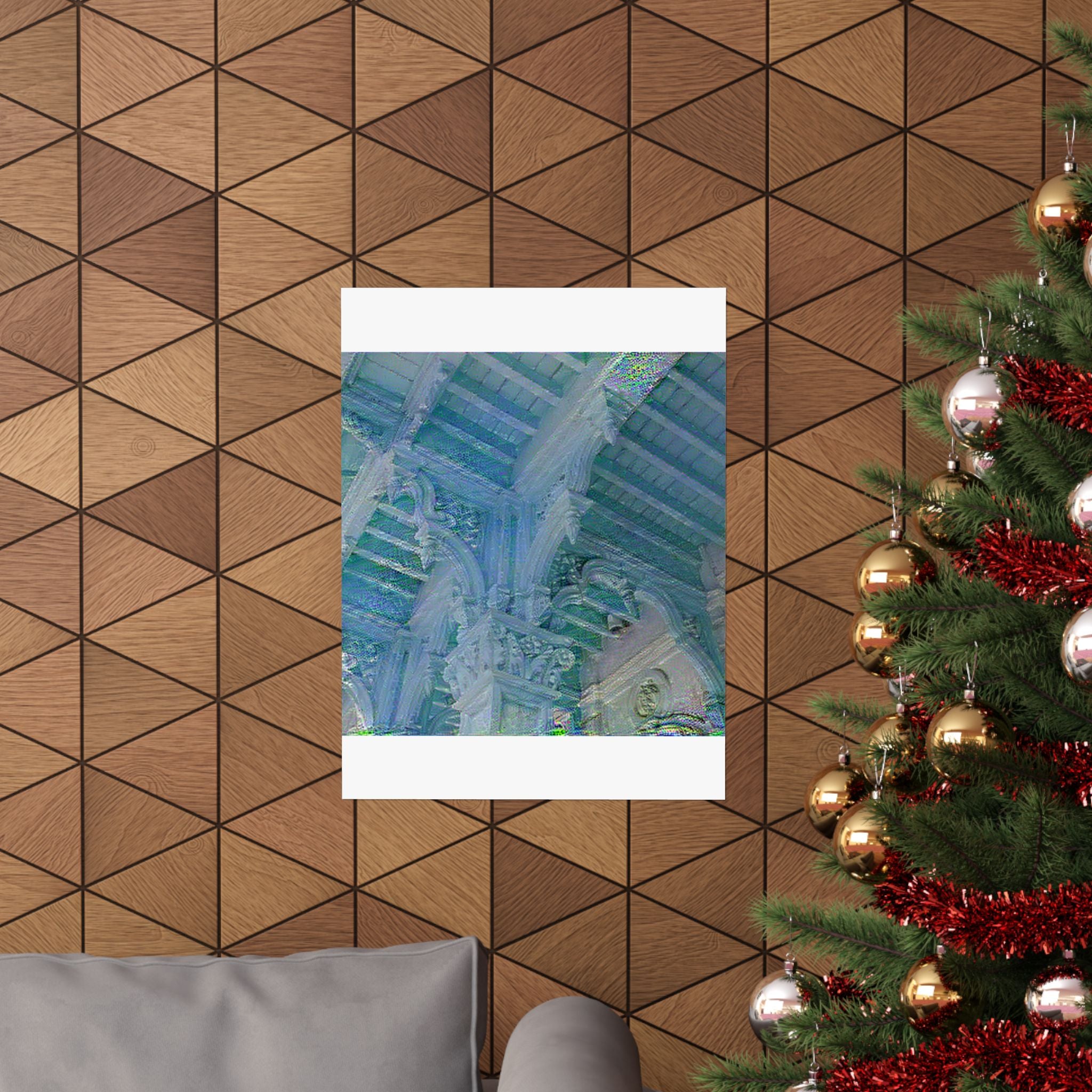 Zanzibar Stone Town in Water Lilies Style | Claude Monet Inspired Art