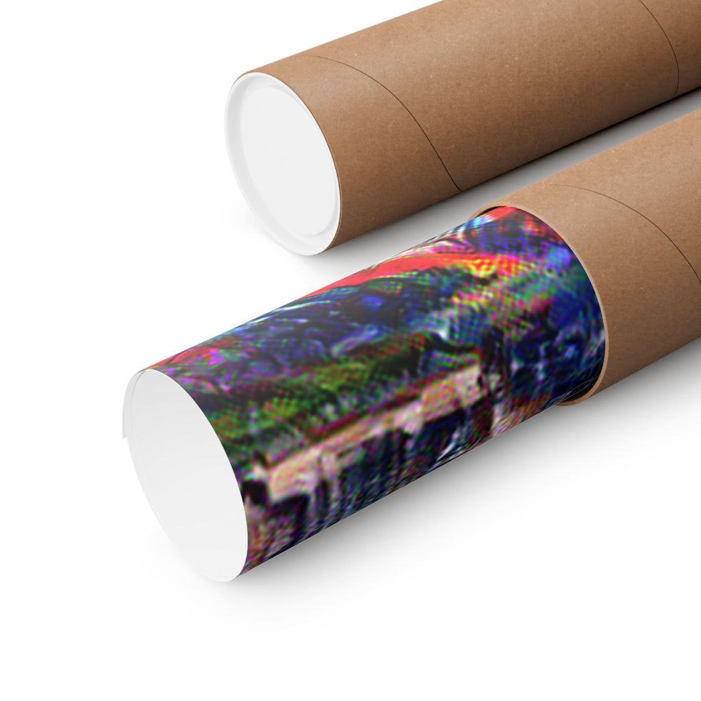 Colosseum in Composition Vii Style - Poster Print