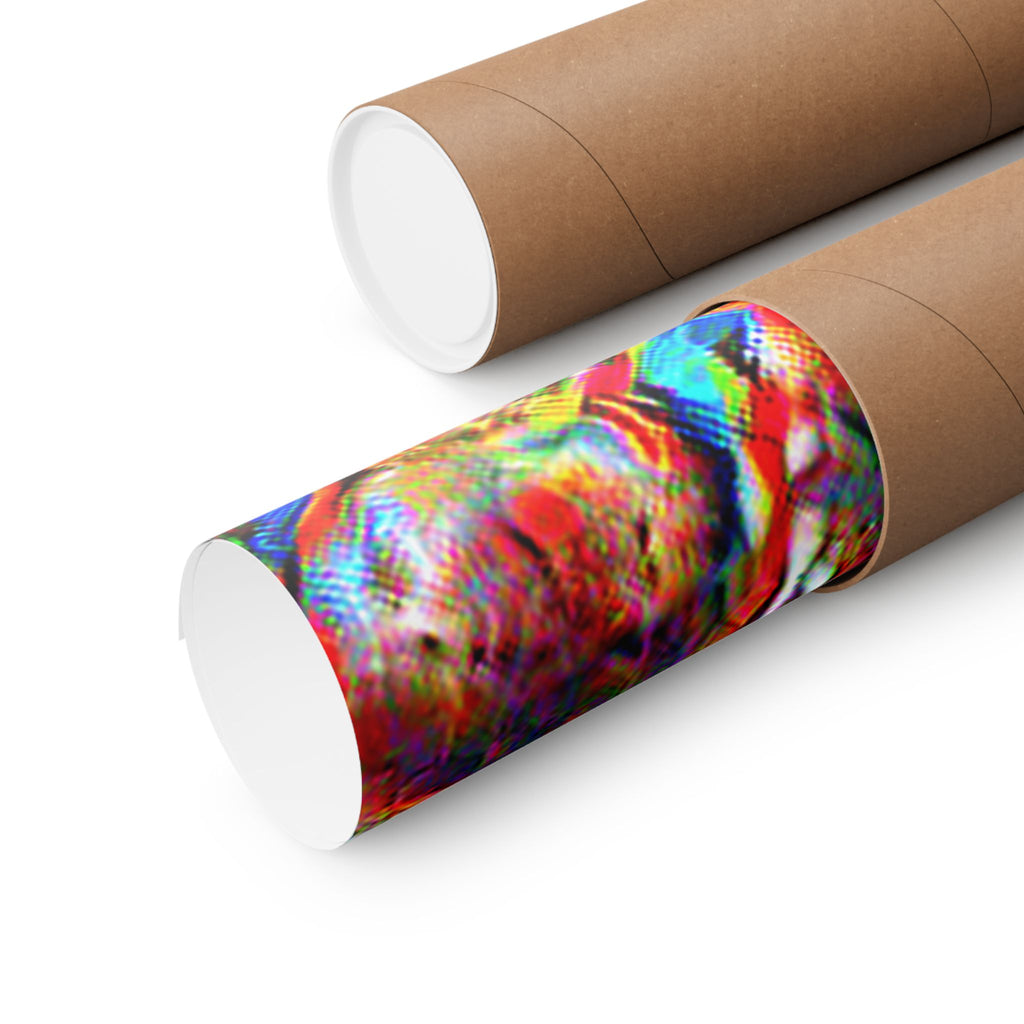 Giant's Causeway in Composition VII Style | Wassily Kandinsky Inspired Art