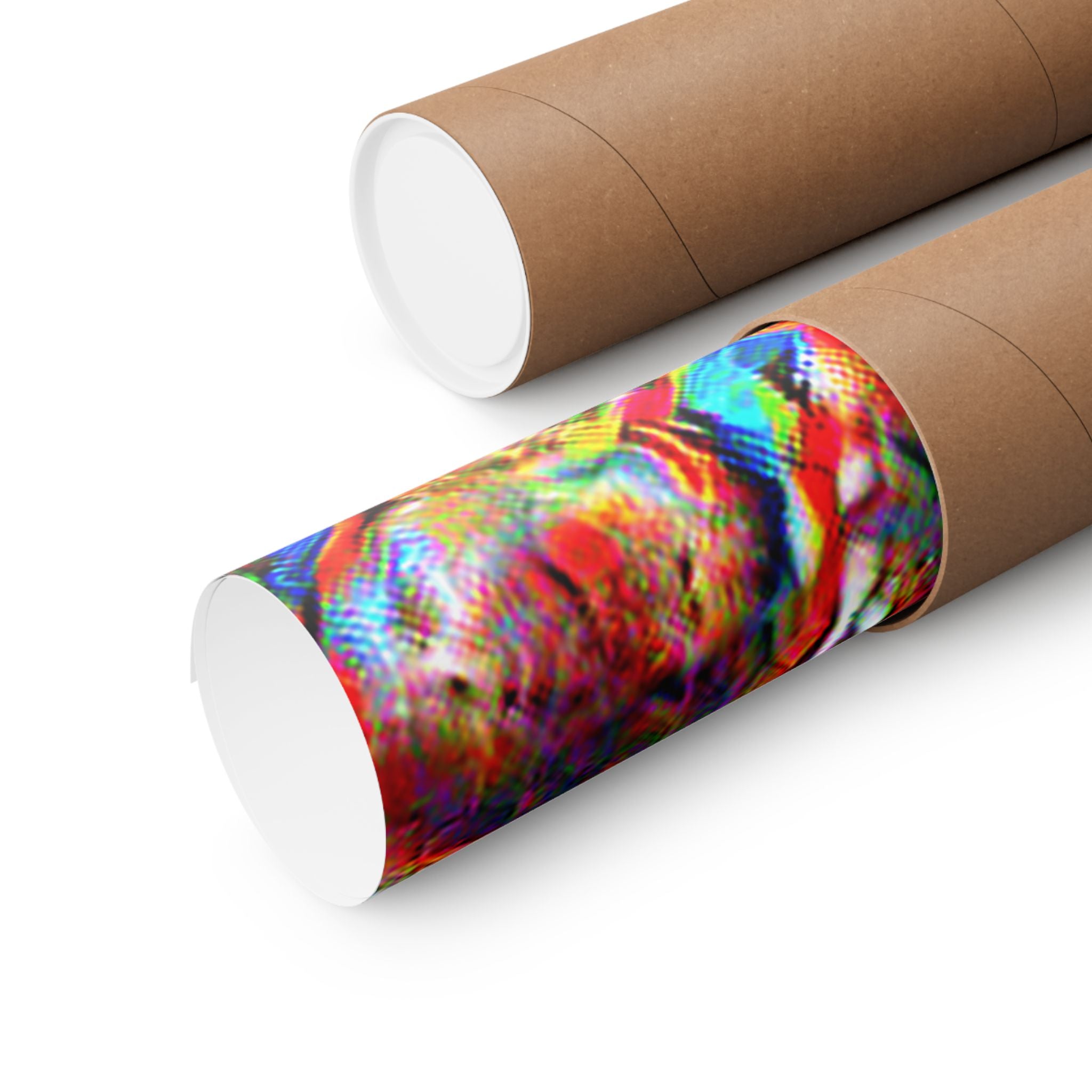 Giant's Causeway in Composition VII Style | Wassily Kandinsky Inspired Art