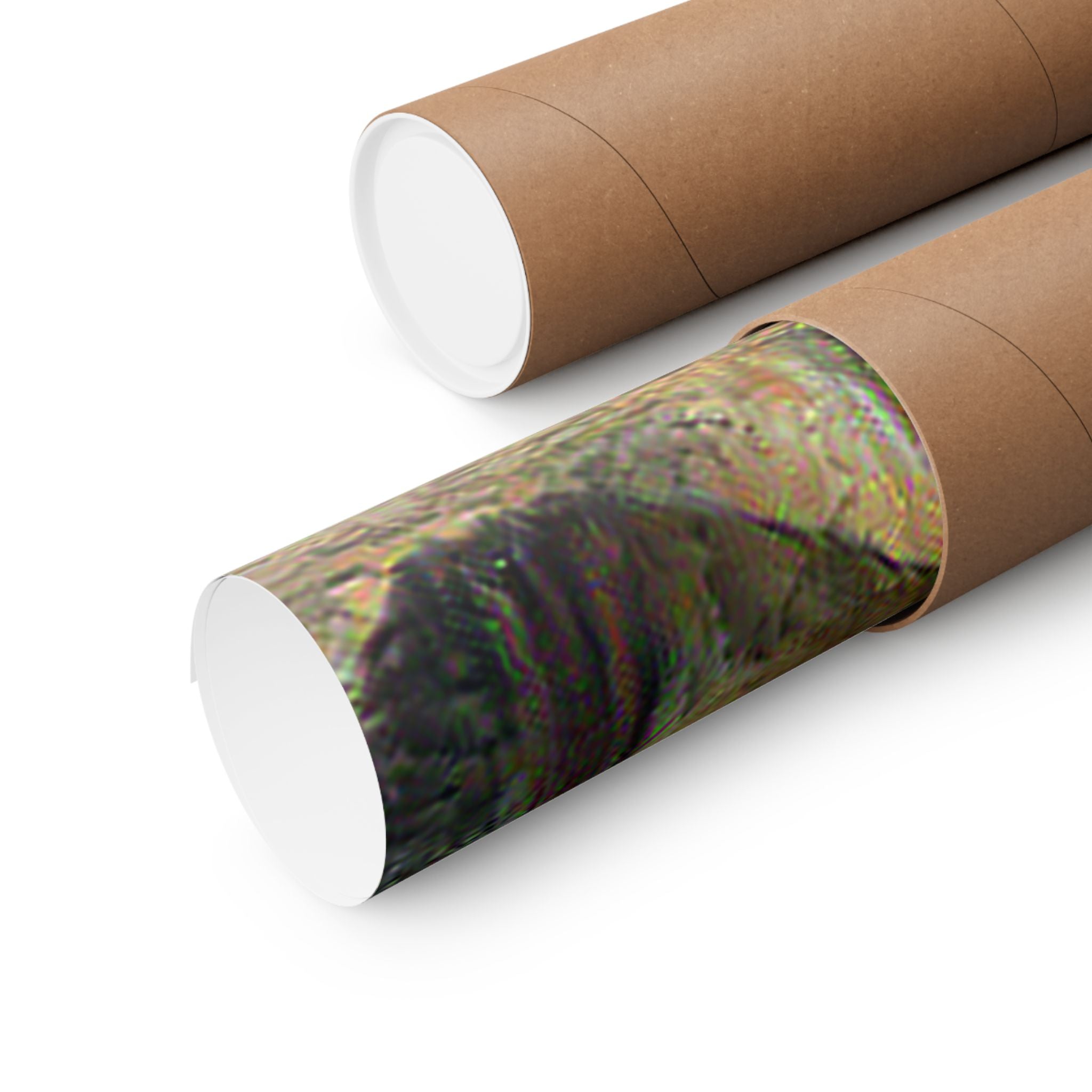 Moai in Cafe Terrace Style - Poster Print