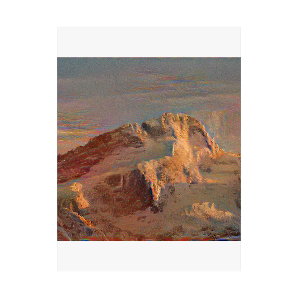 Milford Sound in The Scream Style | Edvard Munch Inspired Art