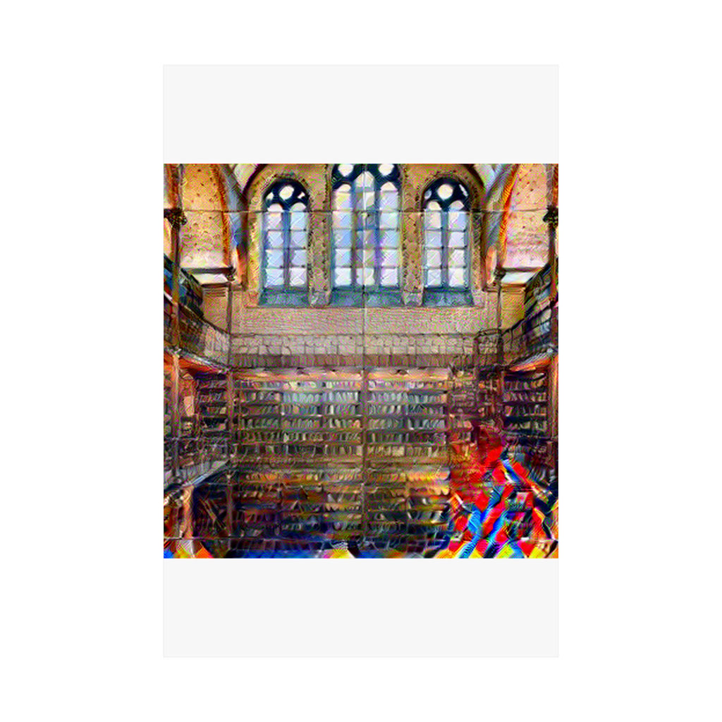 Rijksmuseum in Composition VII Style | Wassily Kandinsky Inspired Art