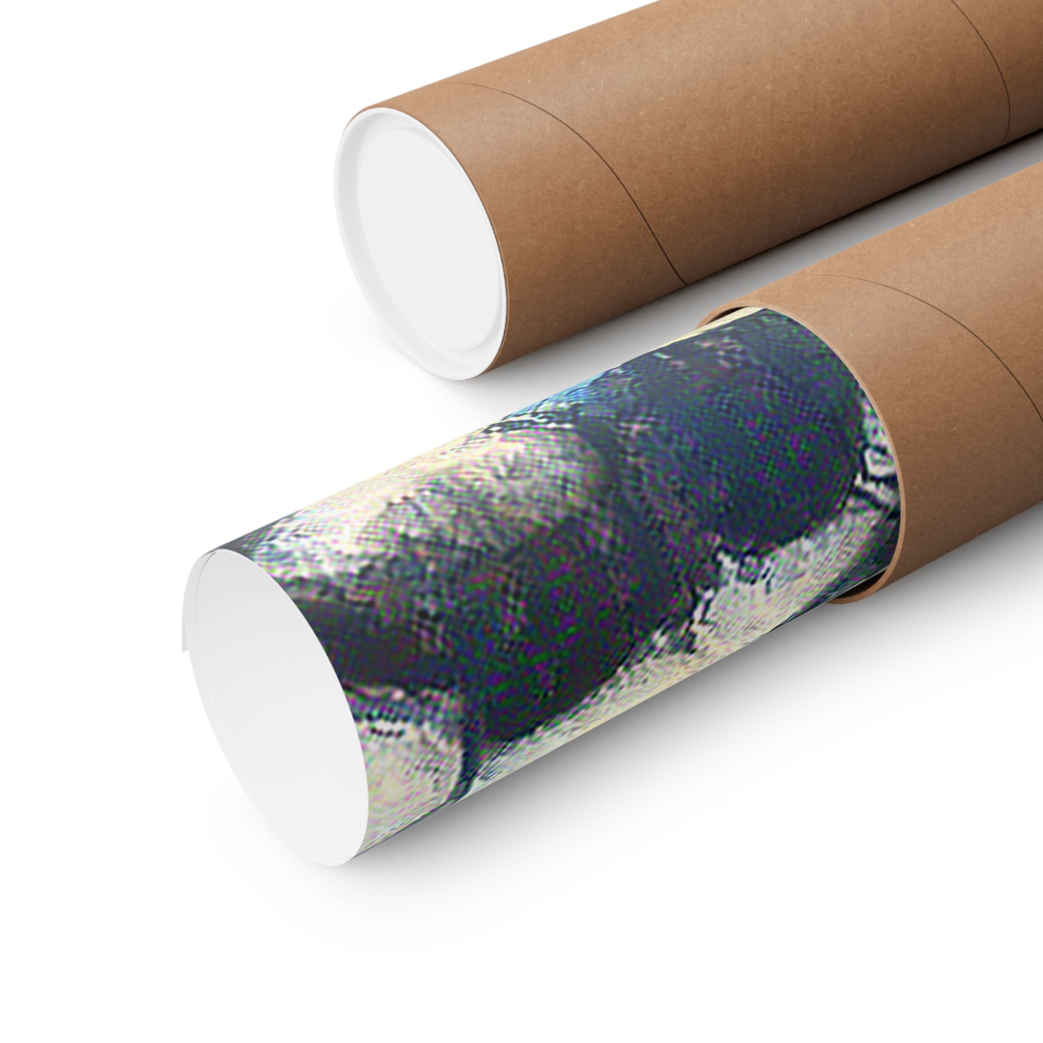 Giant's Causeway in The Great Wave off Kanagawa Style | Katsushika Hokusai Inspired Art