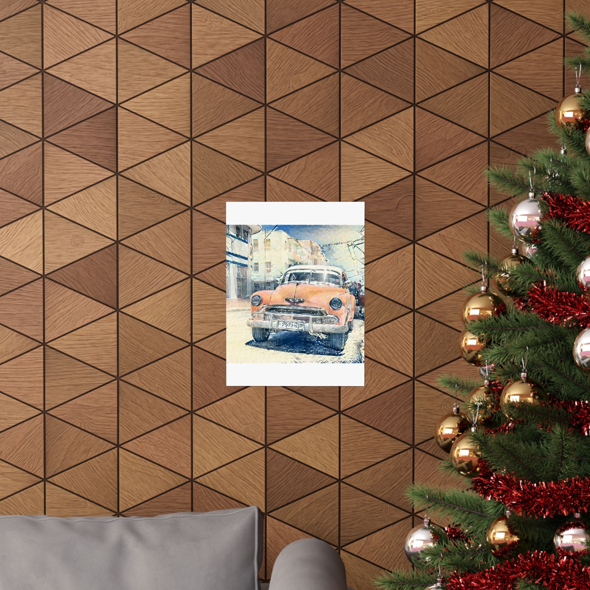 Old Havana in The Great Wave off Kanagawa Style | Katsushika Hokusai Inspired Art