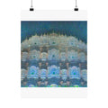 Hawa Mahal in Water Lilies Style | Claude Monet Inspired Art