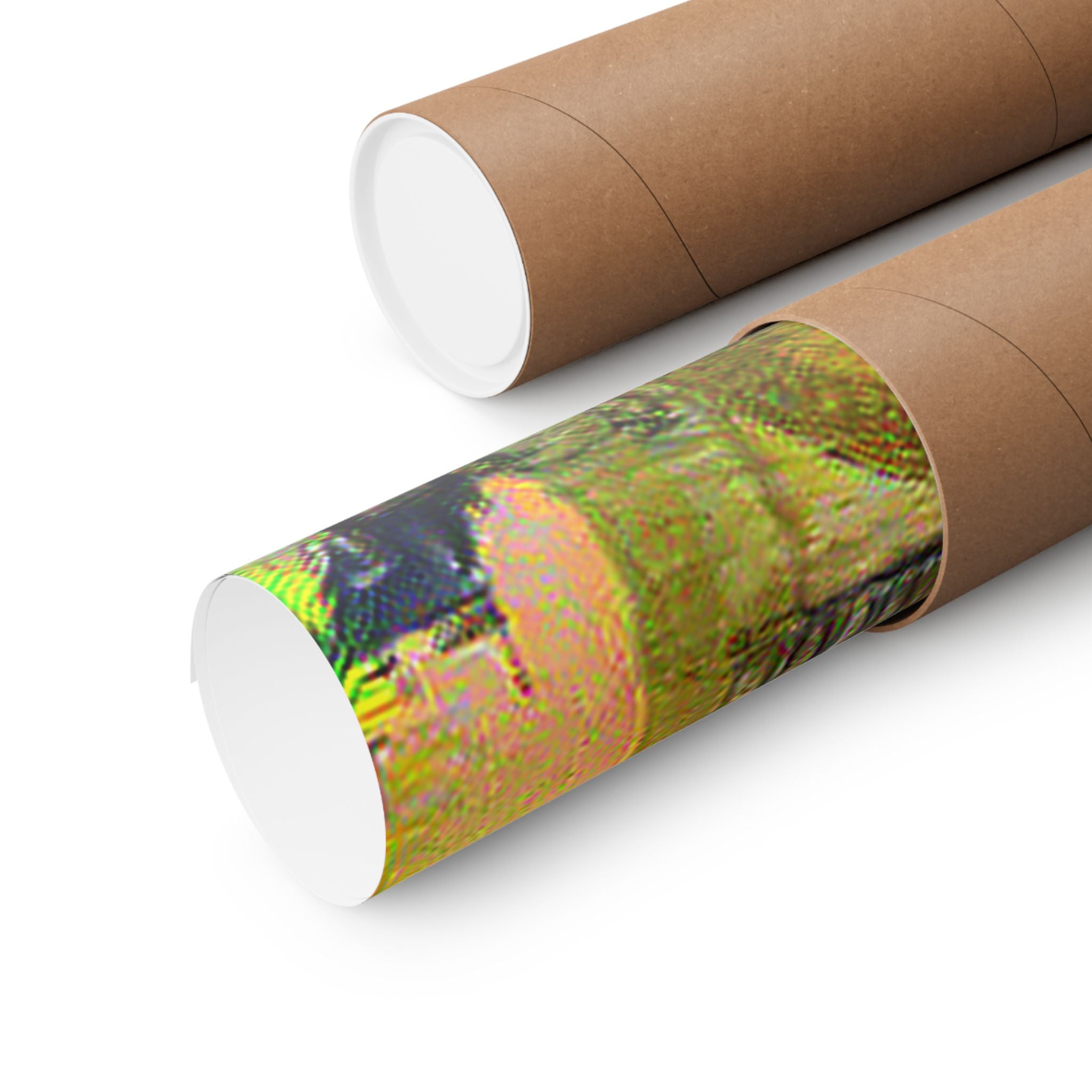 Notre Dame in Cafe Terrace Style - Poster Print