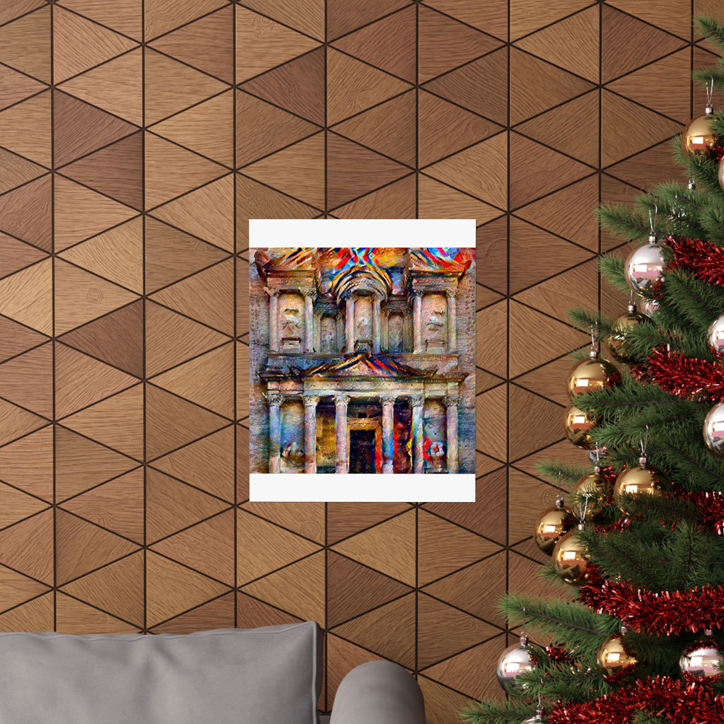 Petra in Composition Vii Style - Poster Print