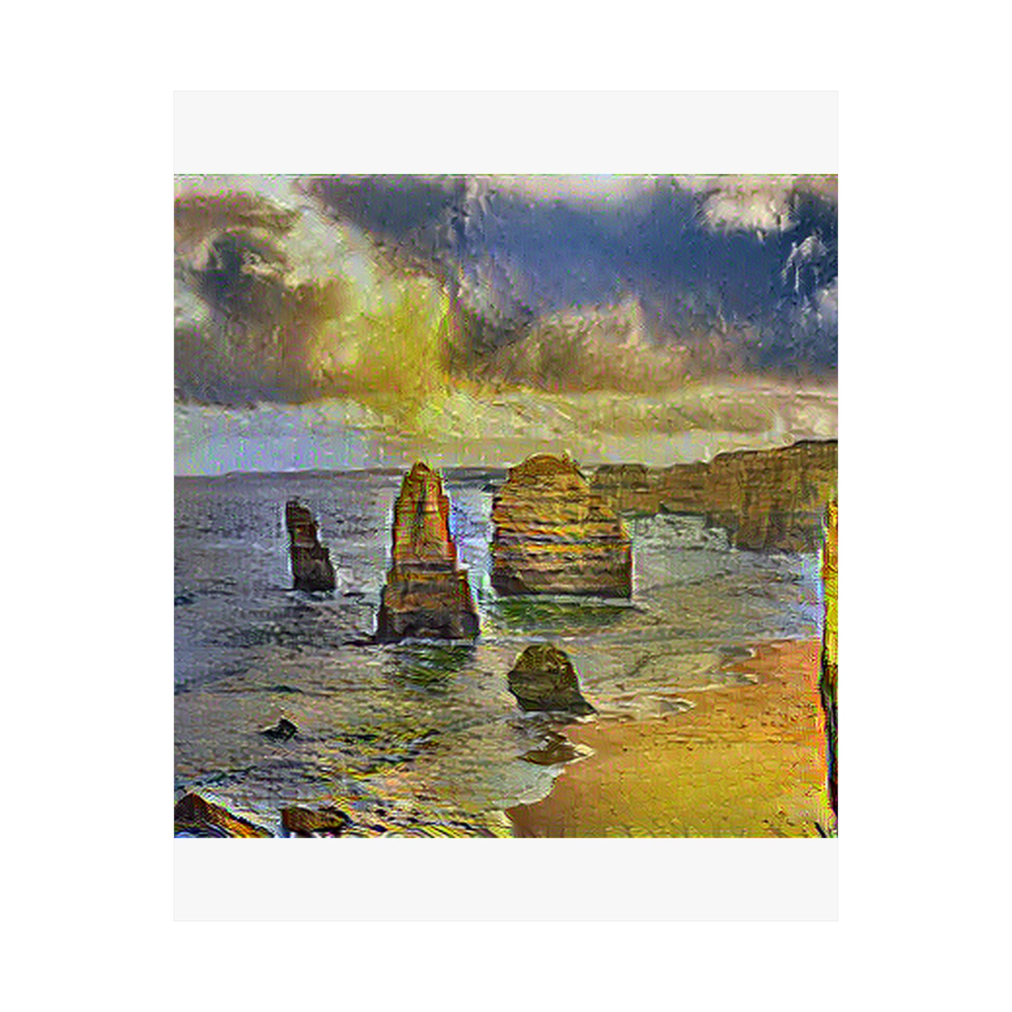 Twelve Apostles in Cafe Terrace at Night Style | Vincent van Gogh Inspired Art