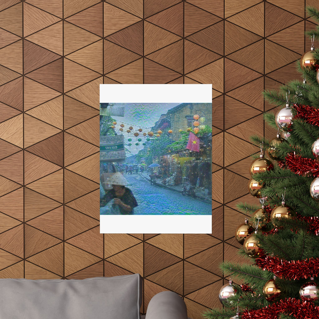 Hoi An Ancient Town in Water Lilies Style | Claude Monet Inspired Art