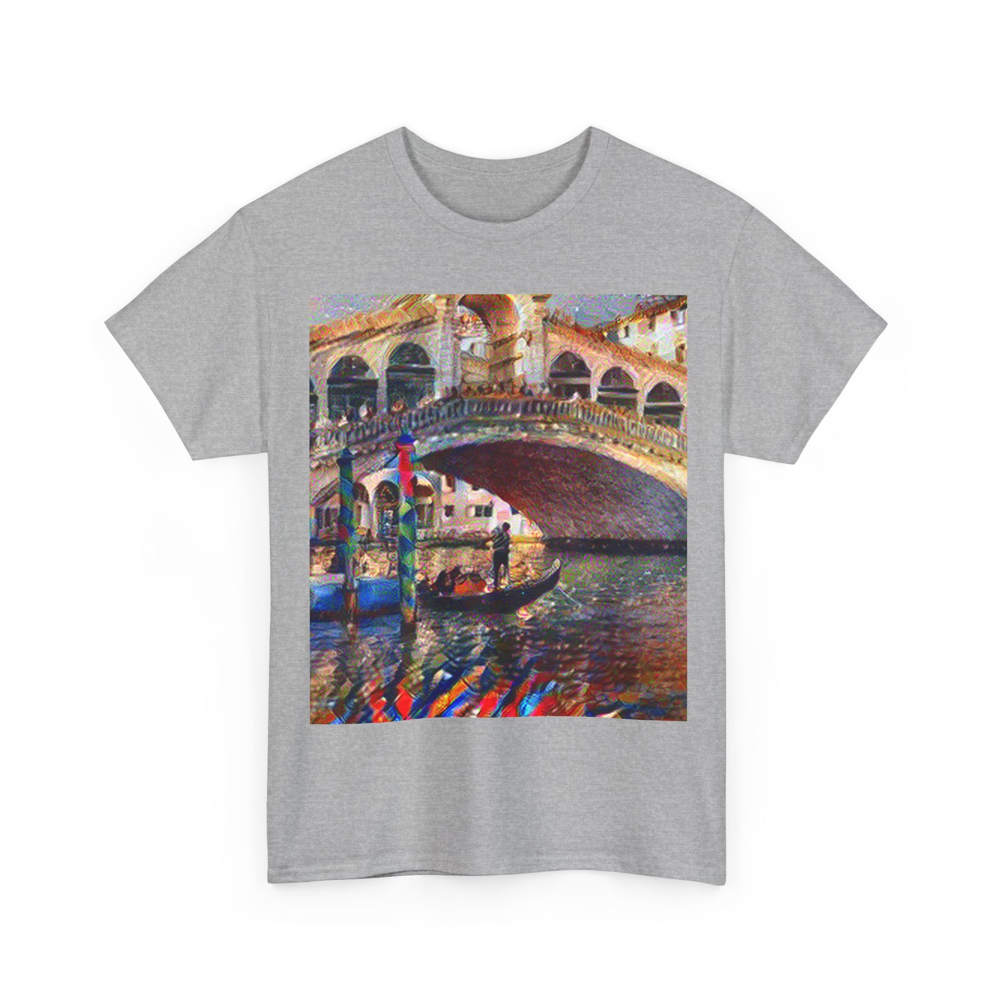 Rialto Bridge in Composition VII Style | Wassily Kandinsky Inspired Art