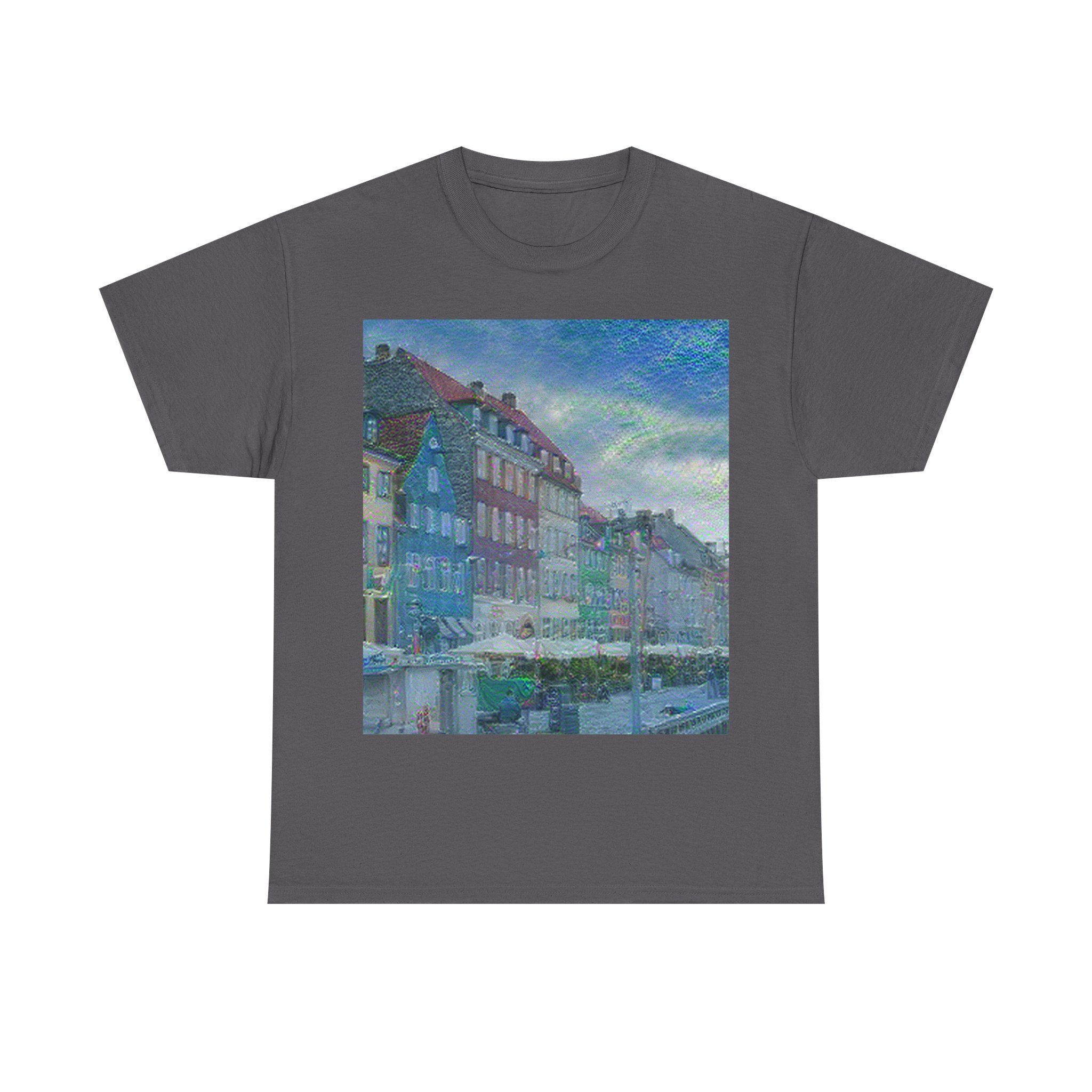 Nyhavn in Water Lilies Style | Claude Monet Inspired Art