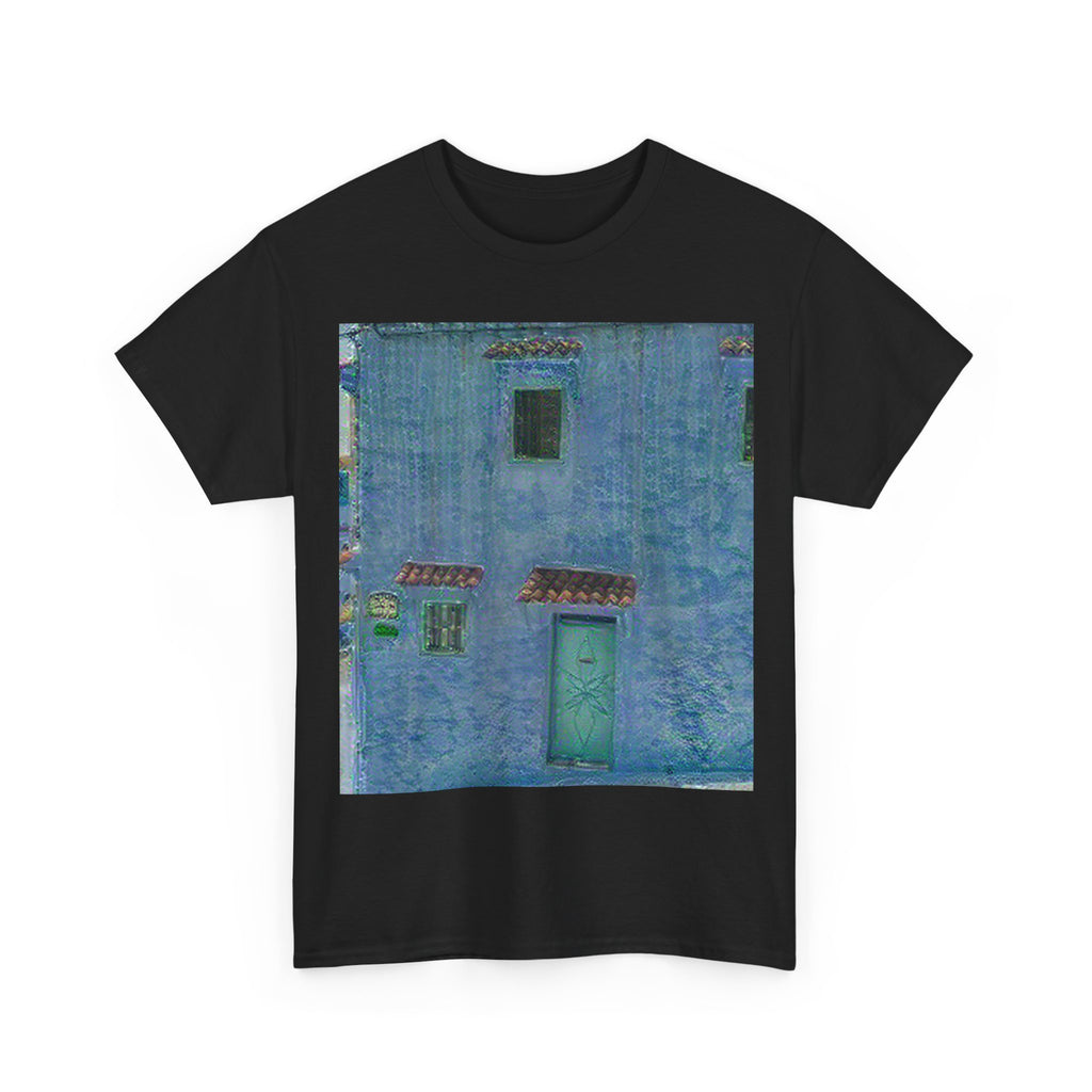 Chefchaouen in Water Lilies Style | Claude Monet Inspired Art