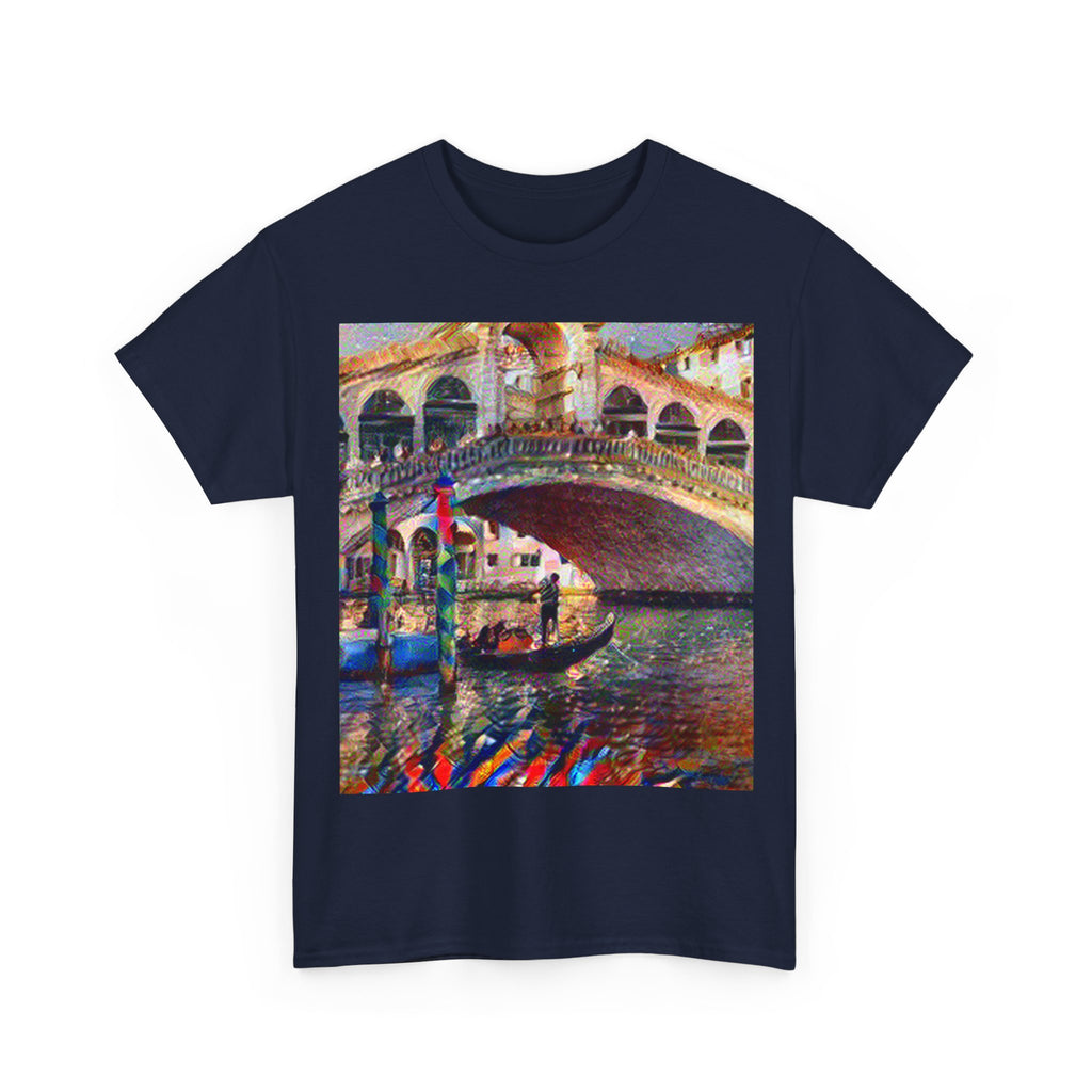 Rialto Bridge in Composition VII Style | Wassily Kandinsky Inspired Art