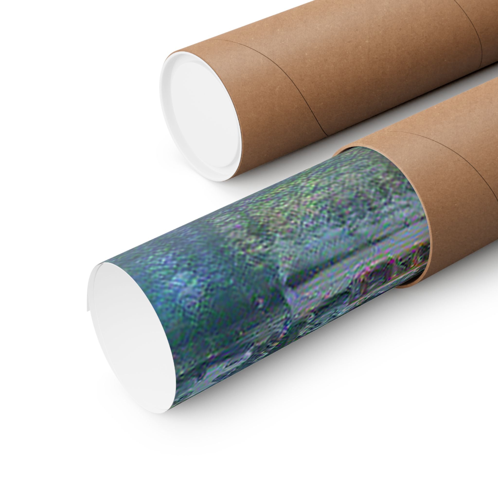 Amsterdam Canal Ring in Water Lilies Style | Claude Monet Inspired Art